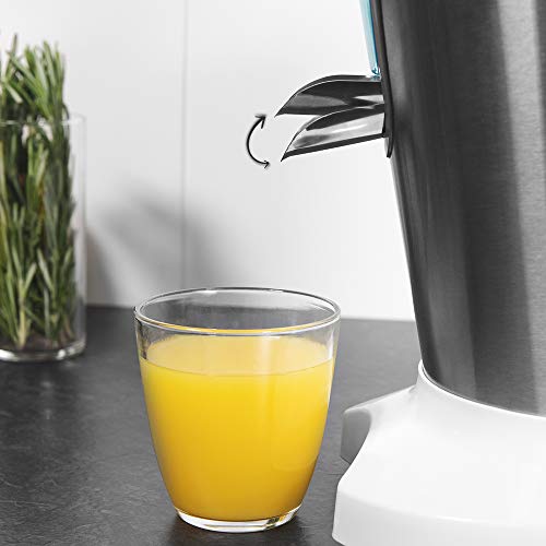 Cecotec Zitrus PowerAdjust 600 Exprimidor naranjas eléctrico de Brazo, 600 W con Filtro regulador de Pulpa, Filtro de Acero INOX, Dos Conos de Diferente tamaño Cecotec Zitrus PowerAdjust 600 Exprimidor naranjas eléctrico de Brazo, 600 W con Filtro regulador de Pulpa, Filtro de Acero INOX, Dos Conos de Diferente tamaño