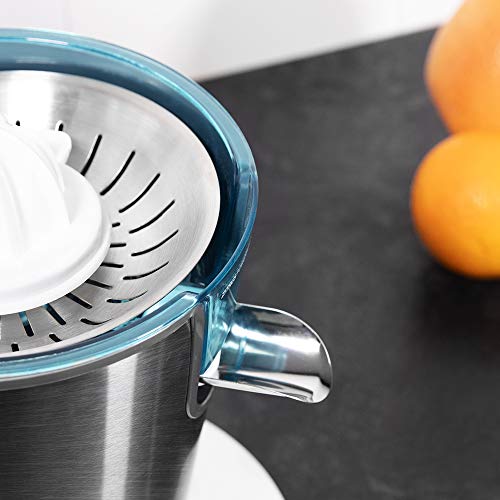 Cecotec Zitrus PowerAdjust 600 Exprimidor naranjas eléctrico de Brazo, 600 W con Filtro regulador de Pulpa, Filtro de Acero INOX, Dos Conos de Diferente tamaño Cecotec Zitrus PowerAdjust 600 Exprimidor naranjas eléctrico de Brazo, 600 W con Filtro regulador de Pulpa, Filtro de Acero INOX, Dos Conos de Diferente tamaño