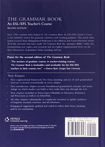 Celce-Murcia, M: Grammar Book: ESL/EFL Teacher's Course