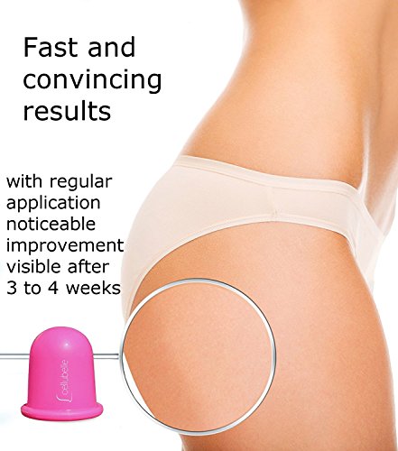 Cellubelle - La ventosa anti-celulitis para prevenir y combatir la celulitis y piel de naranja (Fuchsia / rosa) Cellubelle - La ventosa anti-celulitis para prevenir y combatir la celulitis y piel de naranja (Fuchsia / rosa)
