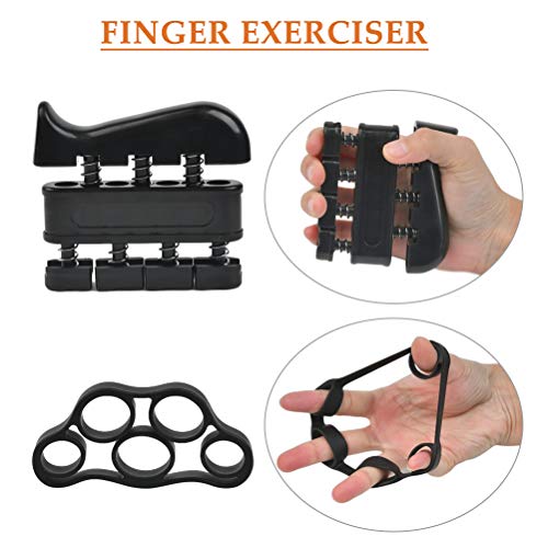 CENBEN 6pcs Juego de Fortalecedores de Mano Ejercitador de Mano de Muñeca para Entrenamiento de Mejorar Múscula Contando Fortalecedores de Mano Fortalecedores de Agarre de Mano