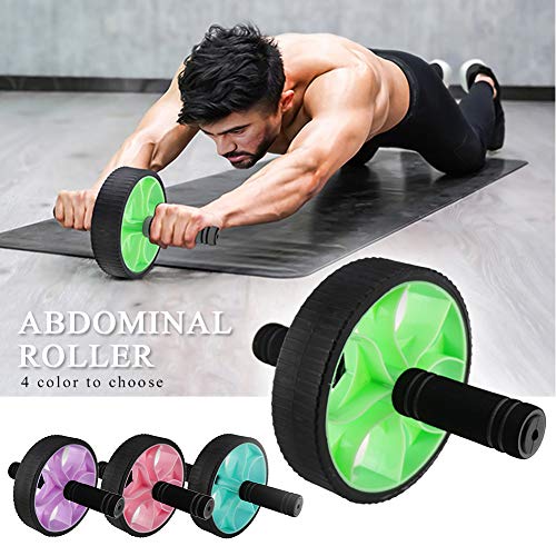 Centeraly Rueda de abdominales – Equipo portátil de entrenamiento abdominal, equipo de ejercicio abdominal, para culturismo, rueda de ejercicios abdominales, gimnasio en casa, equipo de entrenamiento