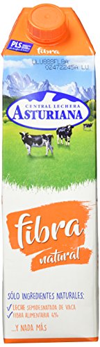 Central Lechera Asturiana Leche Fibra - Paquete de 6 x 1000 ml - Total: 6000 ml Central Lechera Asturiana Leche Fibra - Paquete de 6 x 1000 ml - Total: 6000 ml