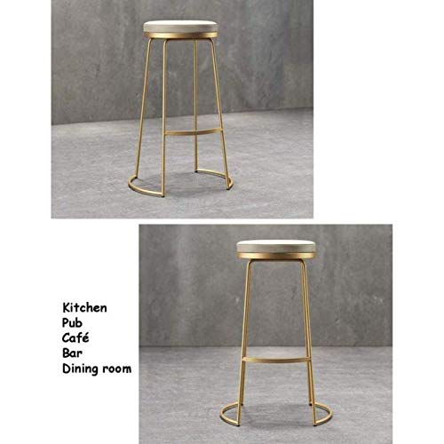 CEQKR Taburete Soft Bench Silla Redonda Silla Silla Desayuno Cocina Pub Pub Parl Terraza Café Banco En Polvo Polvo Polvo Barra Blanca Silla Metal Pierna Contador Y Familia Simple Hierro Moderno CEQKR Taburete Soft Bench Silla Redonda Silla Silla Desayuno Cocina Pub Pub Parl Terraza Café Banco En Polvo Polvo Polvo Barra Blanca Silla Metal Pierna Contador Y Familia Simple Hierro Moderno