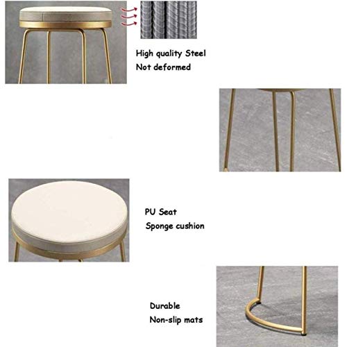 CEQKR Taburete Soft Bench Silla Redonda Silla Silla Desayuno Cocina Pub Pub Parl Terraza Café Banco En Polvo Polvo Polvo Barra Blanca Silla Metal Pierna Contador Y Familia Simple Hierro Moderno CEQKR Taburete Soft Bench Silla Redonda Silla Silla Desayuno Cocina Pub Pub Parl Terraza Café Banco En Polvo Polvo Polvo Barra Blanca Silla Metal Pierna Contador Y Familia Simple Hierro Moderno