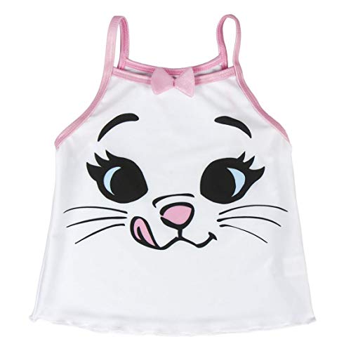 Cerdá Conjunto 2 Piezas Baño Clasicos Disney Marie, Blanco (Blanco, 3 para Niñas