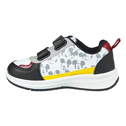 CERDÁ LIFE'S LITTLE MOMENTS Cerdá-Zapatilla con Luz Mickey Mouse de Color Blanco, 23 EU CERDÁ LIFE'S LITTLE MOMENTS Cerdá-Zapatilla con Luz Mickey Mouse de Color Blanco, 23 EU