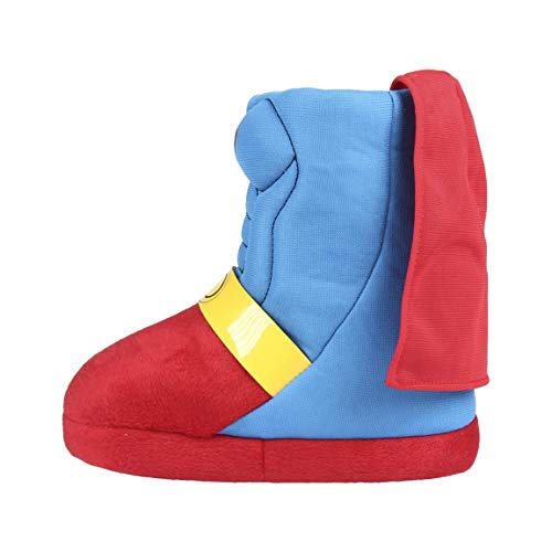 Cerdá Zapatillas De Casa Bota Superman, Azul (Azul C03), 29/30 EU