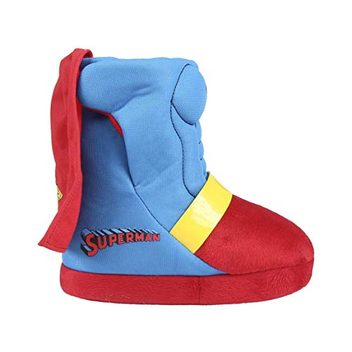 Cerdá Zapatillas De Casa Bota Superman, Azul (Azul C03), 29/30 EU