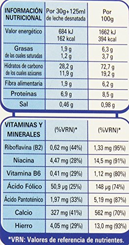 Cereales NESTLÉ Fitness con chocolate con leche - Copos de trigo integral, arroz y avena integral tostados - 1 paquete de cereales de 375g