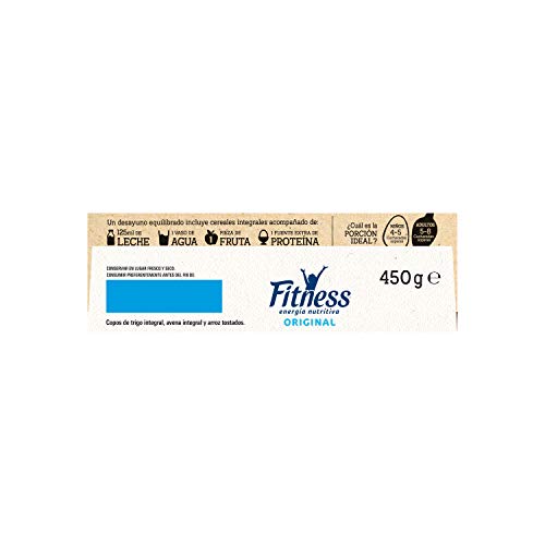 Cereales Nestlé Fitness Original - Copos de trigo integral, arroz y avena integral tostados - 12 paquetes x 450g Cereales Nestlé Fitness Original - Copos de trigo integral, arroz y avena integral tostados - 12 paquetes x 450g