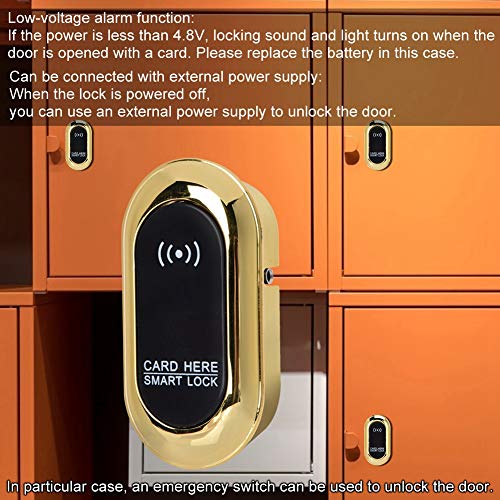 Cerradura de inducción electrónica, Cerradura antirrobo inteligente, Cerradura de sensor de gabinete para el club de salón de gimnasio en casa Cerradura de inducción electrónica, Cerradura antirrobo inteligente, Cerradura de sensor de gabinete para el club de salón de gimnasio en casa