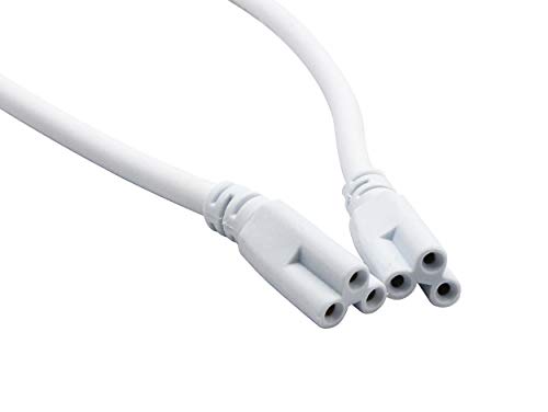 CERRXIAN T5 T8 - Cable de conexión para lámpara LED, luces de techo, luz de día, cable de tubo integrado, cable enlazable para tubo LED, soporte de lámpara con cables (2 unidades) (40 cm) CERRXIAN T5 T8 - Cable de conexión para lámpara LED, luces de techo, luz de día, cable de tubo integrado, cable enlazable para tubo LED, soporte de lámpara con cables (2 unidades) (40 cm)