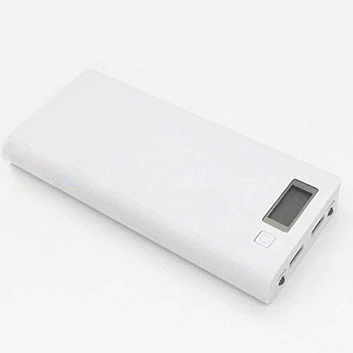 Cewaal Banco de la energía de bricolaje 18650mAh Puerto USB dual externa Cargador del banco de potencia Caja Con pantalla LCD para el teléfono