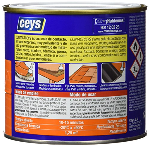 Ceys M128784 - Cola de contacto - 500 ml Ceys M128784 - Cola de contacto - 500 ml