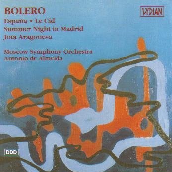 Chabrier: Espana / Massenet: Le Cid (Ballet Music) / Glinka: Capriccio Brillante on the Jota Aragonesa; Summer Night in Madrid / Ravel: Bolero (Spanish Festival) Chabrier: Espana / Massenet: Le Cid (Ballet Music) / Glinka: Capriccio Brillante on the Jota Aragonesa; Summer Night in Madrid / Ravel: Bolero (Spanish Festival)