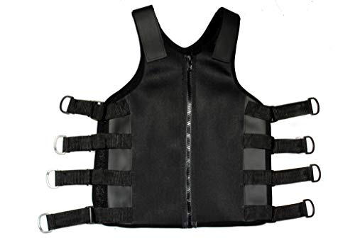 Chaleco DE ELECTROESTIMULACION Muscular, Traje ELECTROESTIMULACION, COMPATIBILIDAD MULTIMARCA E-FIT, X-Body, I-Motion, MIHA BODYTEC. Chaleco EMS Unisex. Talla S