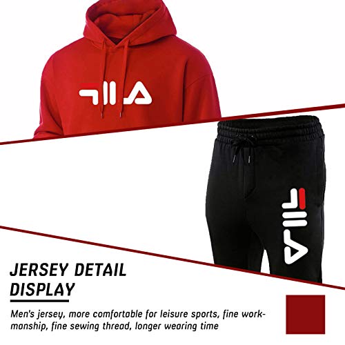 Chandal Hombre Completo, Sudadera Y PantalĂłn Deportivo para Hombre, 2 Piezas De Traje Deportivo De Puro AlgodĂłn (s-3xl) Red-XL Chandal Hombre Completo, Sudadera Y PantalĂłn Deportivo para Hombre, 2 Piezas De Traje Deportivo De Puro AlgodĂłn (s-3xl) Red-XL