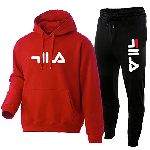 Chandal Hombre Completo, Sudadera Y PantalĂłn Deportivo para Hombre, 2 Piezas De Traje Deportivo De Puro AlgodĂłn (s-3xl) Red-XL Chandal Hombre Completo, Sudadera Y PantalĂłn Deportivo para Hombre, 2 Piezas De Traje Deportivo De Puro AlgodĂłn (s-3xl) Red-XL