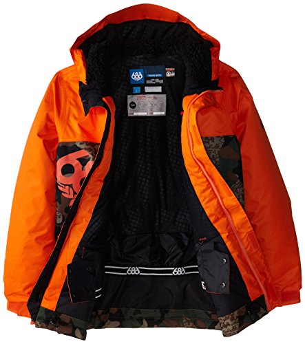 CHAQUETA 686 NIÑOS ELEVATE NARANJA