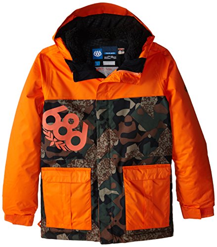 CHAQUETA 686 NIÑOS ELEVATE NARANJA