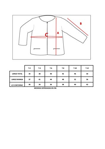 Chaqueta de Niña. Muy Útil para Invierno u Otoño. Cazadora Biker y Abrigo de Algodón o Chaqueta Rockera de Niña con Cremallera. Muy Cómodo y Tela de Calidad. 8 Años Chaqueta de Niña. Muy Útil para Invierno u Otoño. Cazadora Biker y Abrigo de Algodón o Chaqueta Rockera de Niña con Cremallera. Muy Cómodo y Tela de Calidad. 8 Años