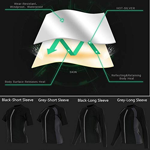 Chaqueta del Deporte del Entrenamiento del Ejercicio de la Gimnasia de la pérdida del Peso del Traje de la Sauna Que Adelgaza para Las Mujeres Chaqueta del Deporte del Entrenamiento del Ejercicio de la Gimnasia de la pérdida del Peso del Traje de la Sauna Que Adelgaza para Las Mujeres