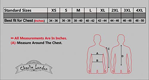 Charlie LONDON Chaqueta larga para hombre de piel negra suave para motociclista, chaqueta de tres cuartos de brontes Charlie LONDON Chaqueta larga para hombre de piel negra suave para motociclista, chaqueta de tres cuartos de brontes