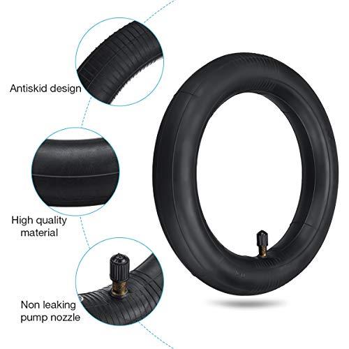 Charminer Cámaras de Aire Patinete para Xiaomi m365, Tubo Interior de Doble Capa de Ruedas de Patinete eléctrico Neumático Scooter Rueda Cámaras Compatible con para XiaoMi M365, 2piezas, 8 1/2 x2 Charminer Cámaras de Aire Patinete para Xiaomi m365, Tubo Interior de Doble Capa de Ruedas de Patinete eléctrico Neumático Scooter Rueda Cámaras Compatible con para XiaoMi M365, 2piezas, 8 1/2 x2