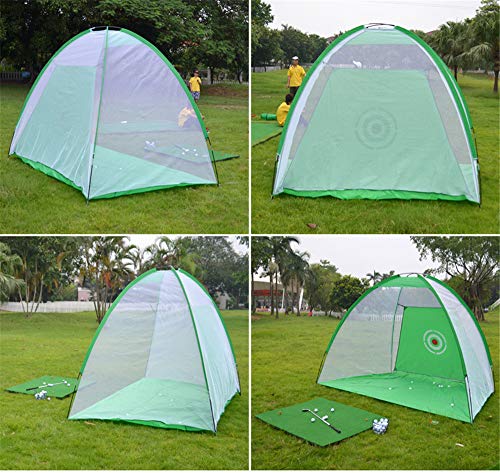 CHAWHO Redes de Práctica de Golf Portátil Red Jaula para Entrenamiento de Golf de Drive Poniendo Chipping Lona de Prácticas de Golf Red de Puertas al Aire Libre Entrenamiento de Putter Interior 4# CHAWHO Redes de Práctica de Golf Portátil Red Jaula para Entrenamiento de Golf de Drive Poniendo Chipping Lona de Prácticas de Golf Red de Puertas al Aire Libre Entrenamiento de Putter Interior 4#