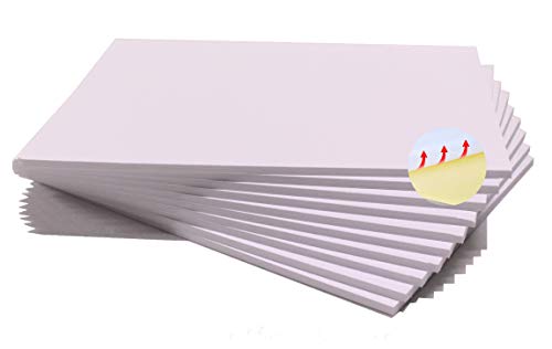 Chely Intermarket carton pluma adhesivo 50x70 blanca con espesor de 5mm/12 unidades/, foam board rectangular para manualidades, foto o soporte (541-50x70*12-2,90) Chely Intermarket carton pluma adhesivo 50x70 blanca con espesor de 5mm/12 unidades/, foam board rectangular para manualidades, foto o soporte (541-50x70*12-2,90)