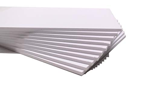 Chely Intermarket carton pluma blanco A4 con espesor de 5mm/10 unidades/foam board rectangular para manualidades, foto o soporte (540-A4*10-0,45) Chely Intermarket carton pluma blanco A4 con espesor de 5mm/10 unidades/foam board rectangular para manualidades, foto o soporte (540-A4*10-0,45)
