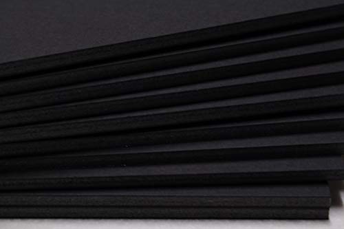 Chely Intermarket carton pluma negro A4 con espesor de 5mm/10 unidades/foam board rectangular para manualidades, foto o soporte (542-A4*10-0,45) Chely Intermarket carton pluma negro A4 con espesor de 5mm/10 unidades/foam board rectangular para manualidades, foto o soporte (542-A4*10-0,45)