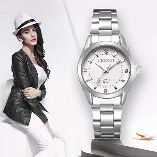 Chenhan Moda Lady Rhinestone Fashion Watch Women Reloj de Cuarzo Relojes de la muñeca para Mujer Reloj de Vestido Femenino para Mujeres (Color : Green) Chenhan Moda Lady Rhinestone Fashion Watch Women Reloj de Cuarzo Relojes de la muñeca para Mujer Reloj de Vestido Femenino para Mujeres (Color : Green)