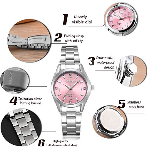 Chenhan Moda Lady Rhinestone Fashion Watch Women Reloj de Cuarzo Relojes de la muñeca para Mujer Reloj de Vestido Femenino para Mujeres (Color : Green) Chenhan Moda Lady Rhinestone Fashion Watch Women Reloj de Cuarzo Relojes de la muñeca para Mujer Reloj de Vestido Femenino para Mujeres (Color : Green)