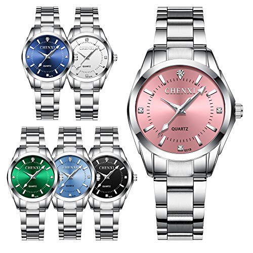 Chenhan Moda Lady Rhinestone Fashion Watch Women Reloj de Cuarzo Relojes de la muñeca para Mujer Reloj de Vestido Femenino para Mujeres (Color : Green) Chenhan Moda Lady Rhinestone Fashion Watch Women Reloj de Cuarzo Relojes de la muñeca para Mujer Reloj de Vestido Femenino para Mujeres (Color : Green)