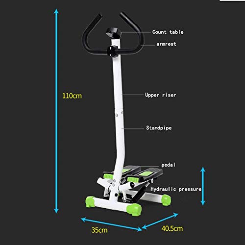 CHENYE Paso a Paso - Paso a Paso for Hacer Ejercicio, Entrenamiento Plegable Paso de máquinas for Uso doméstico con Monitor Digital, selector de la Barra y la Resistencia Bandas 35 * 40.5 * 110cm CHENYE Paso a Paso - Paso a Paso for Hacer Ejercicio, Entrenamiento Plegable Paso de máquinas for Uso doméstico con Monitor Digital, selector de la Barra y la Resistencia Bandas 35 * 40.5 * 110cm
