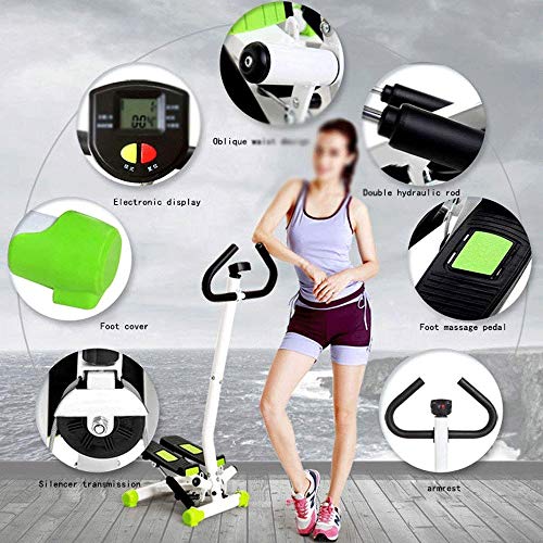 CHENYE Paso a Paso - Paso a Paso for Hacer Ejercicio, Entrenamiento Plegable Paso de máquinas for Uso doméstico con Monitor Digital, selector de la Barra y la Resistencia Bandas 35 * 40.5 * 110cm CHENYE Paso a Paso - Paso a Paso for Hacer Ejercicio, Entrenamiento Plegable Paso de máquinas for Uso doméstico con Monitor Digital, selector de la Barra y la Resistencia Bandas 35 * 40.5 * 110cm