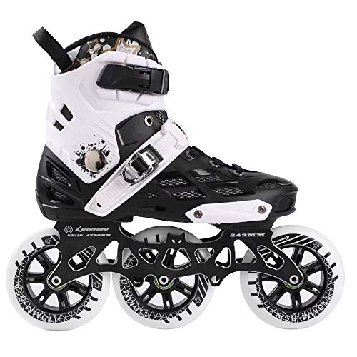 CHHBOXCHH Patines En LíNea para Adulto Adolescentes Mujer Y Hombre,Mujeres Patines De Ruedas Adultos,Patines En Paralelo 4 Rueda,DiseñAdo con Tres Ruedas Grandes,White-40 CHHBOXCHH Patines En LíNea para Adulto Adolescentes Mujer Y Hombre,Mujeres Patines De Ruedas Adultos,Patines En Paralelo 4 Rueda,DiseñAdo con Tres Ruedas Grandes,White-40