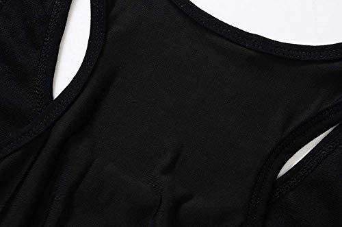 Chica Poco Femenina Lesbianas Respirable Corsé Corto Chaleco Pecho Binder Sujetador Deportivo elástico Camiseta sin Mangas,Black,l Chica Poco Femenina Lesbianas Respirable Corsé Corto Chaleco Pecho Binder Sujetador Deportivo elástico Camiseta sin Mangas,Black,l