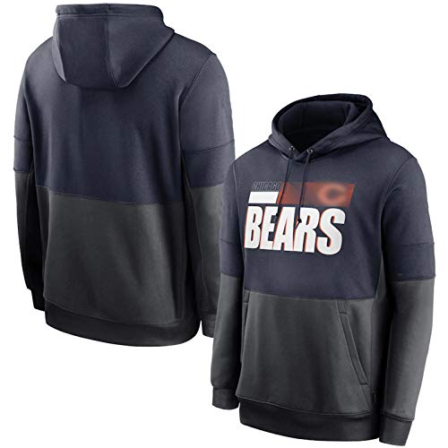 ChicǎGo Beǎrs Fútbol Americano de los Hombres 2020 Nueva Era Sudadera con Capucha, Sudadera Hipster Gym Gym Drawstring, Ropa de Hip Hop para Fiesta M ChicǎGo Beǎrs Fútbol Americano de los Hombres 2020 Nueva Era Sudadera con Capucha, Sudadera Hipster Gym Gym Drawstring, Ropa de Hip Hop para Fiesta M