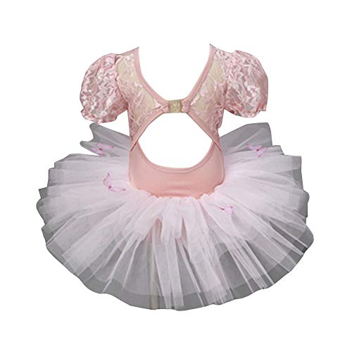 Chicas Tul Danza Maillot de Ballet Vestido de Tutu Falda Leotardo con Braguita Interior Tirantes Cruzadas Baile Trajes de Rendimiento PPLace7066 110 Chicas Tul Danza Maillot de Ballet Vestido de Tutu Falda Leotardo con Braguita Interior Tirantes Cruzadas Baile Trajes de Rendimiento PPLace7066 110