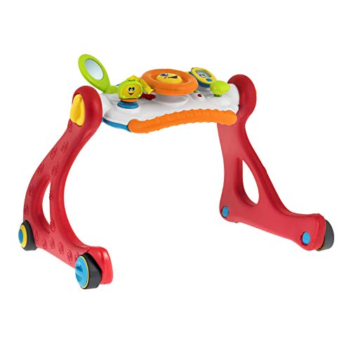 Chicco 00009335000000 Grow and Walk Gym - Gimnasio electrónico 4 en 1, Multicolor