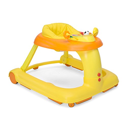 Chicco 1 2 3 Baby Walker - Andador-correpasillos, color naranja Chicco 1 2 3 Baby Walker - Andador-correpasillos, color naranja