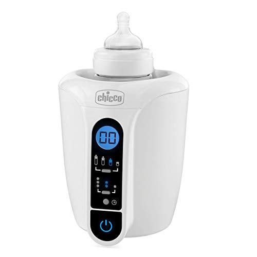 Chicco - Calienta Biberón Digital con 12 Programas y Descongelado, Blanco, 42 x 48 x 12 cm Chicco - Calienta Biberón Digital con 12 Programas y Descongelado, Blanco, 42 x 48 x 12 cm