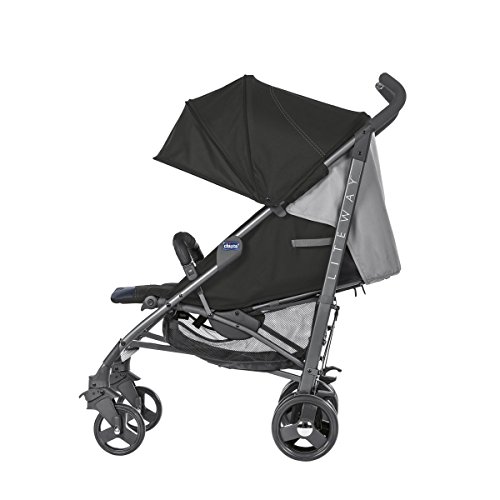 Chicco Liteway 3 - Silla de paseo ligera y compacta, soporta hasta 22kg, color negro (Jet Black) Chicco Liteway 3 - Silla de paseo ligera y compacta, soporta hasta 22kg, color negro (Jet Black)