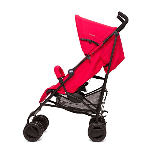 Chicco London - Silla de paseo, 7.2 kg, compacta y manejable, color rojo Chicco London - Silla de paseo, 7.2 kg, compacta y manejable, color rojo