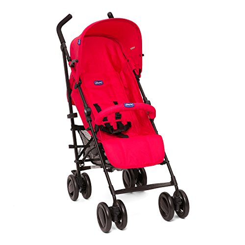 Chicco London - Silla de paseo, 7.2 kg, compacta y manejable, color rojo Chicco London - Silla de paseo, 7.2 kg, compacta y manejable, color rojo