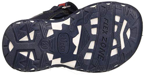 Chicco Sandalo Cesar, Sandalias con Punta Cerrada para Niños, Azul (BLU 810), 27 EU Chicco Sandalo Cesar, Sandalias con Punta Cerrada para Niños, Azul (BLU 810), 27 EU