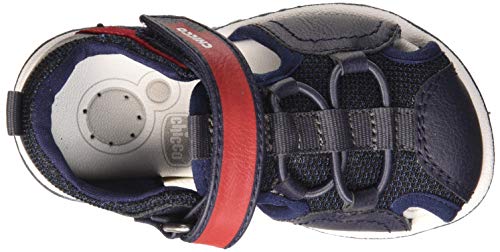 Chicco Sandalo Cesar, Sandalias con Punta Cerrada para Niños, Azul (BLU 810), 27 EU Chicco Sandalo Cesar, Sandalias con Punta Cerrada para Niños, Azul (BLU 810), 27 EU
